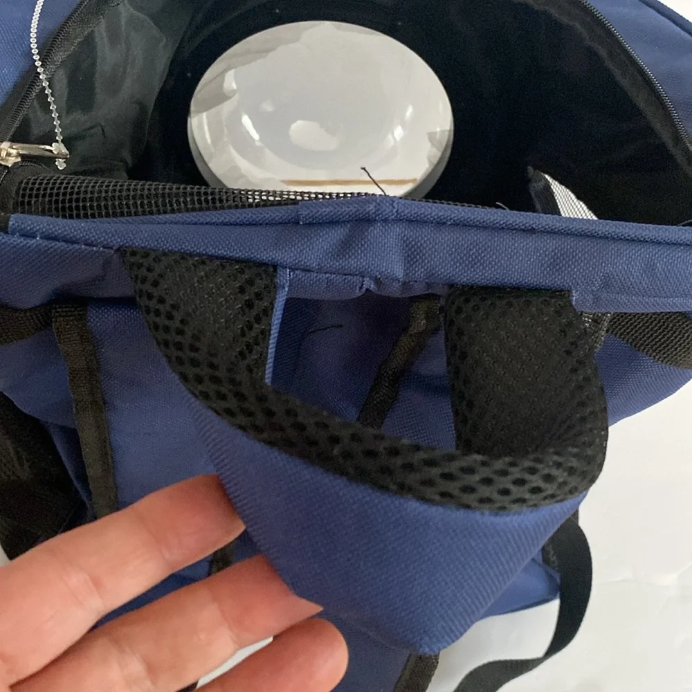 Cat Backpack Pet Carrier Bubble Window Mesh Puppy Kitten Travel Bag New no tags